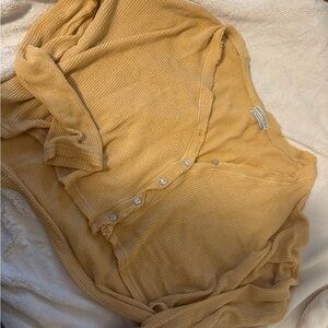 Urban Outfitters Mustard Knit Sweater